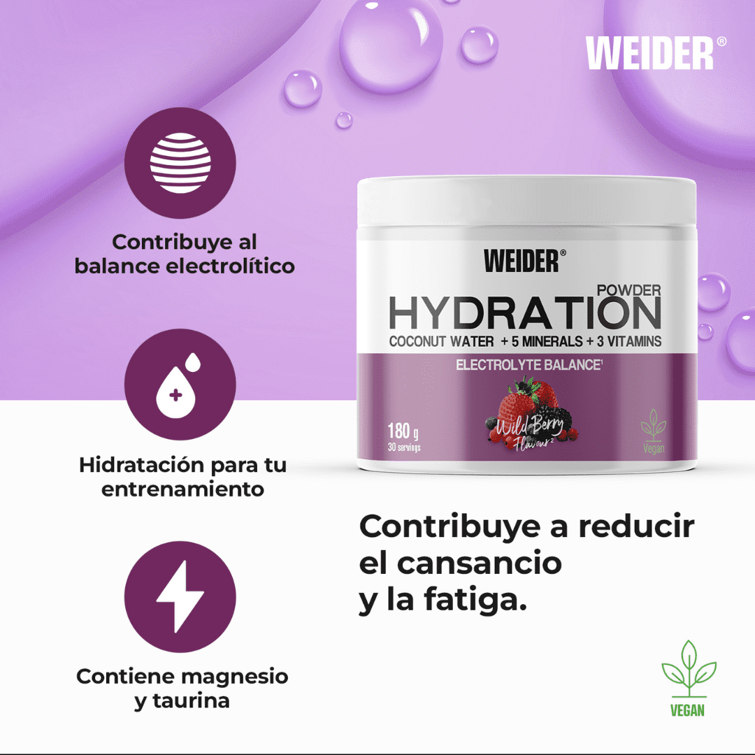 POWDER HYDRATION (WEIDER) - Imagen 2